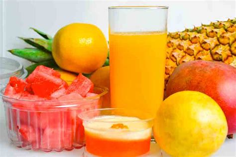 Exemples De Monodiètes Et De Cures De Jus De Fruits Et De Légumes