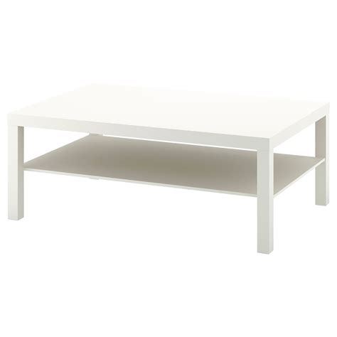 Four coats of satin black furniture paint to be exact. LACK Coffee table - white - IKEA