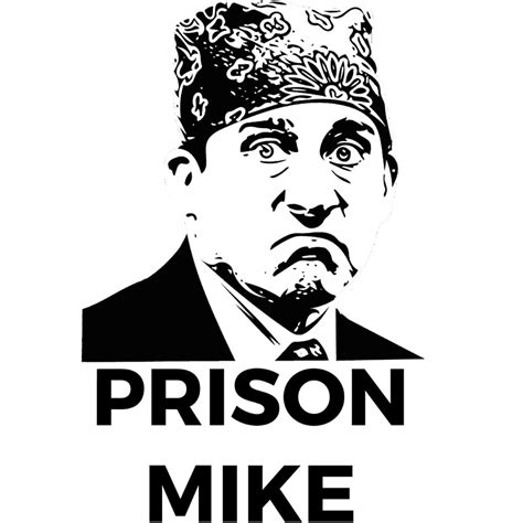 Prison Mike The Office Us By Jeannieripley Redbubble