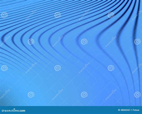 Blue Wavy Abstract Background Stock Illustration Illustration Of