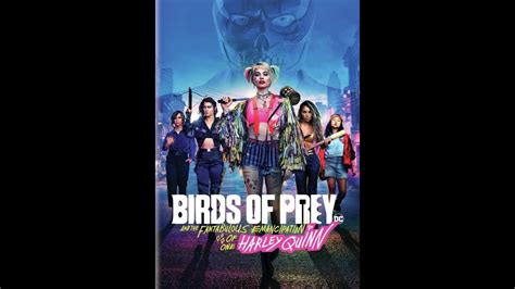 opening to birds of prey 2020 dvd youtube