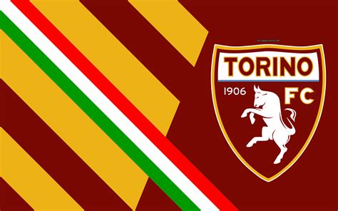 Download Wallpapers Torino Fc 4k Italian Football Club Logo