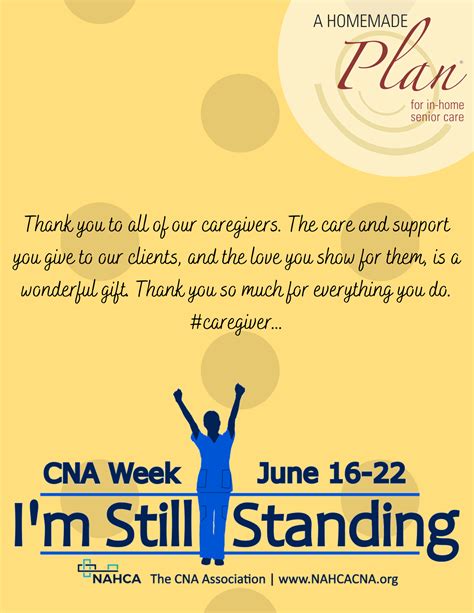 CNA-Week-2022 - A Homemade Plan