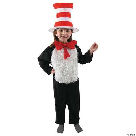 Kids Dr Seuss The Cat In The Hat Cat Costume Small Halloween