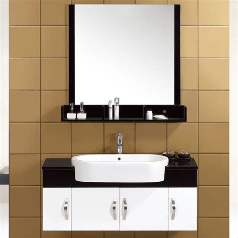 The perugia vessel sink vanity measures 12″ deep. 16mm solid wood small Floating Bathroom Vanities ...