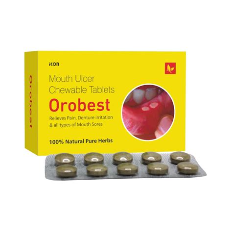 Buy Orosoft Chewable Tablets 1 X 10 Blister Reduces Mouth Ulcers