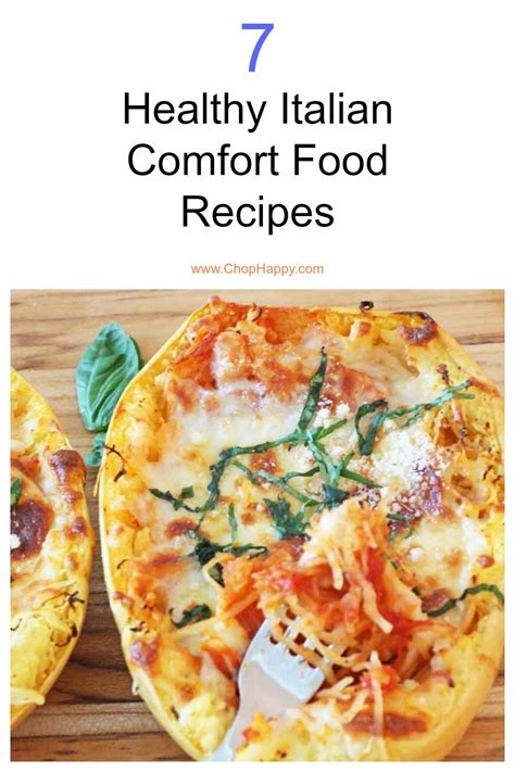 7 Healthy Italian Comfort Food Recipes Chop Happy