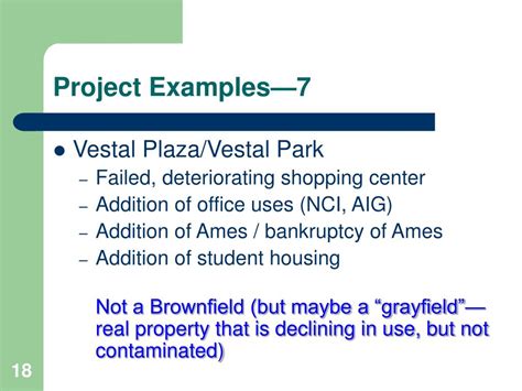 Ppt Brownfields And Greater Binghamton Revitalization Powerpoint