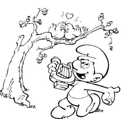 Kidsnfun 59 Kleurplaten van Smurfen