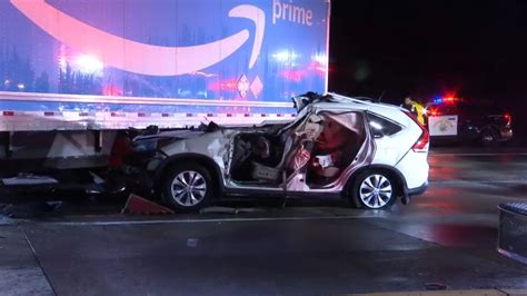 76 Year Old Woman Killed In Crash Involving Amazon Prime Truck On I 15