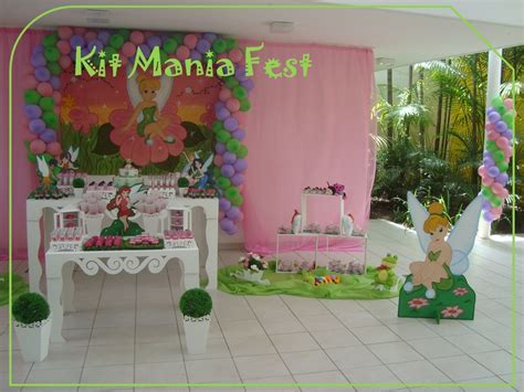 Kit Mania Fest Festa Provençal Da Fada Sininho Tinker Bell