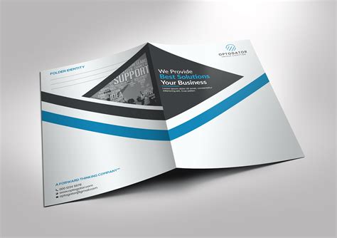 Corporate Presentation Folder Design Behance