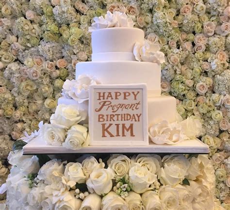 Kim Kardashian Birthday Cake The Hollywood Gossip