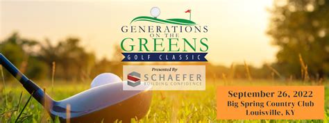 Generations On The Greens Golf Classic 2021 Christian Care Communities