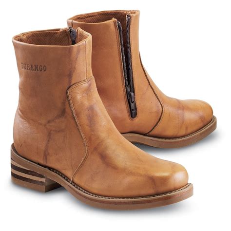 Mens Durango Boot® Hideout Side Zip Boots Rust 103441 Cowboy