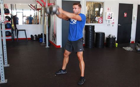 Double Kettlebell Swing Video Exercise Guide And Tips