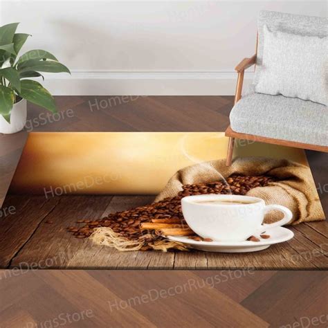 Coffee Themed Kitchen Rugs Etsy