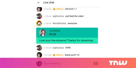 Youtubes New Super Chat Lets You Pay To Pin Comments On Live Streams