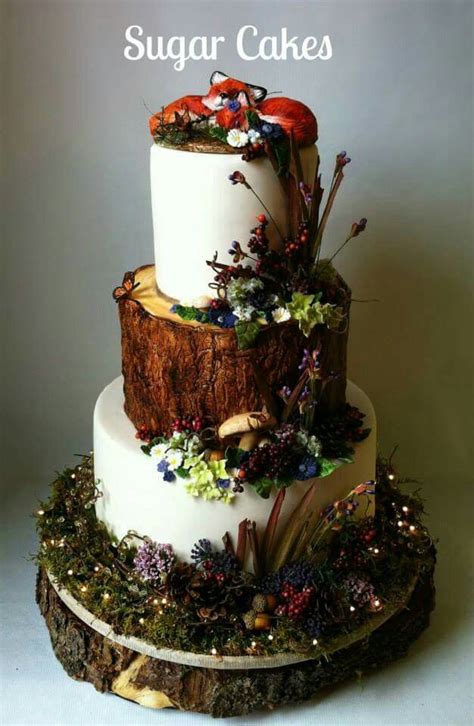 Pin By Susana Gilabert Brea On Cupcakes Cakes Fondant Nature Cake