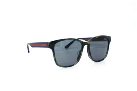 gucci gg0417sk 004 round oval havana blue 56 mm unisex sunglasses for sale online ebay