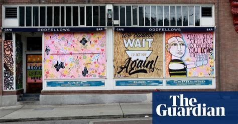 Seattle Artists Create Murals On Shuttered Stores In Pictures Us News The Guardian
