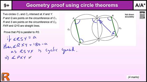 Geometry Proof Circle Theorems Gcse Maths Revision Exam Paper Practice