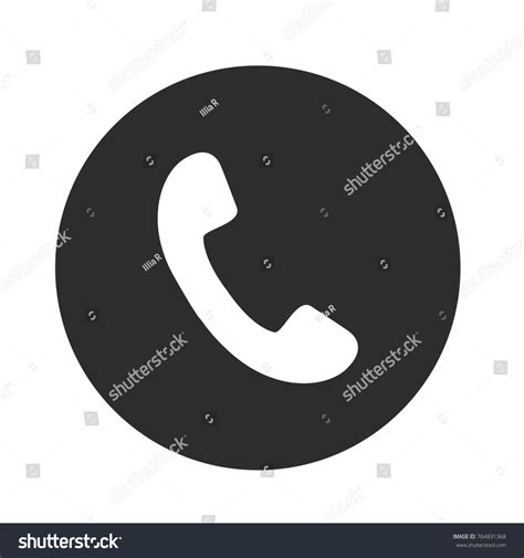 144209 Circle Phone Icon Images Stock Photos And Vectors Shutterstock