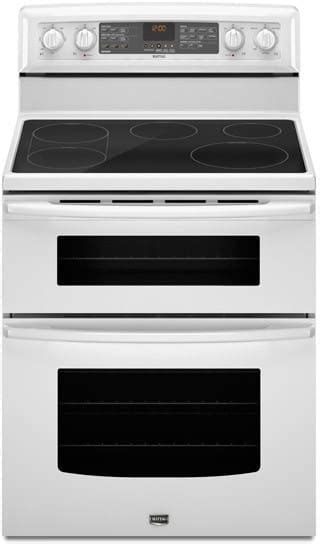 If it has been calibrated in the past. Maytag MET8775XW 30 Inch Freestanding Electric Double-Oven ...