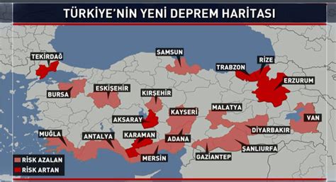 Ankara'da ise risk ciddi oranda azaldı. Yeni deprem haritası için kritik uyarı