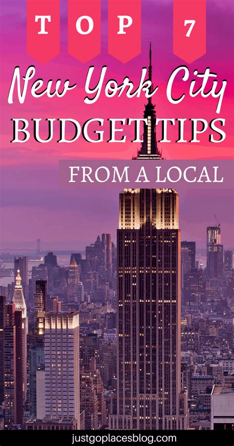 Top 7 New York City Budget Tips From A Local