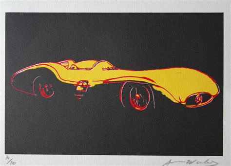 Fine Pop Art Car Limited Edition Silkscreen Serigraph Warhol Etsy