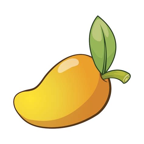 Icono De Dibujos Animados De Mango Vector Premium Free Vector The