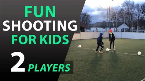 Fun Football Shooting Drills For Kids Football Shooting Exercises 1