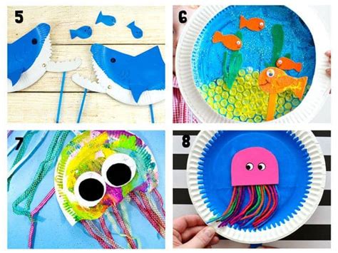 20 Awesome Paper Plate Ocean Crafts Kids Craft Room
