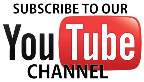 Subscribe To Our Youtube Channel Large Banner Transparent Png Stickpng