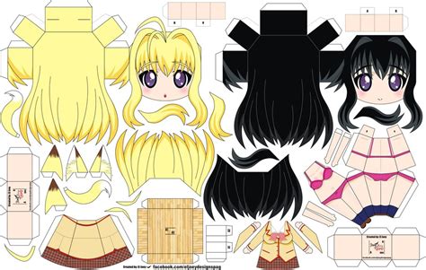 Papercraft De Anime Chizuru Minamoto Manualidades A Raudales