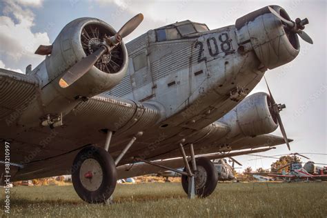 Junkers Ju 52 German Tri Motor Transport Aircraft Manufactured From