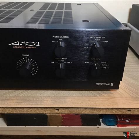 Nec A 10 Ii Integrated Amplifier Photo 1581822 Us Audio Mart