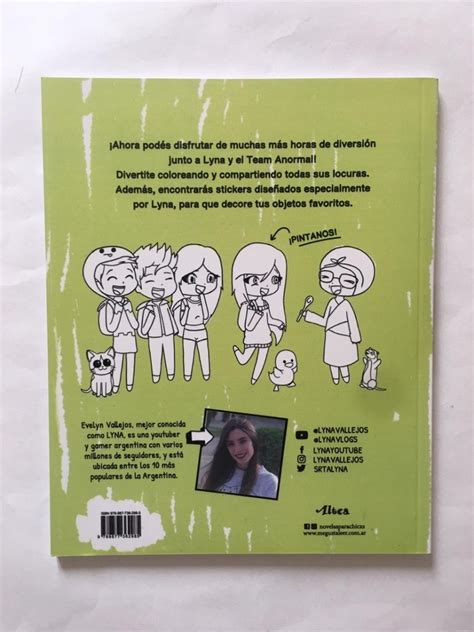 El Mundo De Lyna - Vallejos - Libro Colorear Nuevo | Mercado Libre