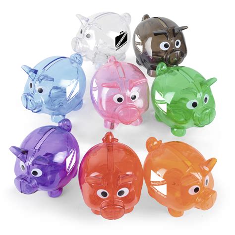 These piggy banks disguised as whimsical gift boxes excite your child's imagination, making it a fun challenge for them to save as many coins as. Fun Piggy Bank - Printed Money Box - RT Promotions