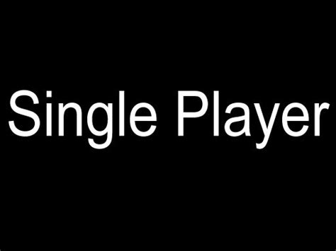 Top 10 Single Player Games — Steemit