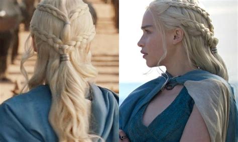 Daenerys targaryen unsullied dragon brooch pins halloween cosplay accessory. Coiffure Daenerys Game Of Thrones