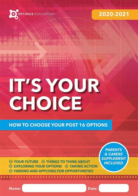Optimus Education Resources Its Your Choice 2020 21 Pack Of 50