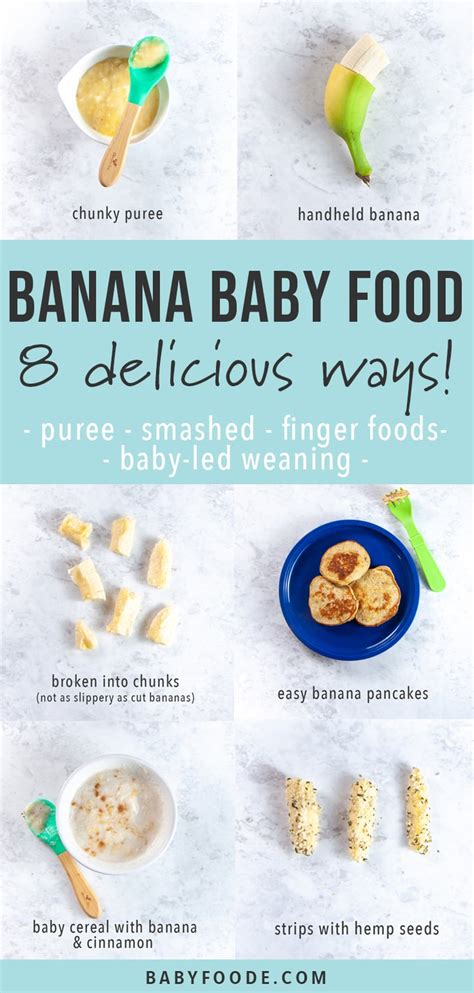 How To Serve Banana To Baby Baby Foode