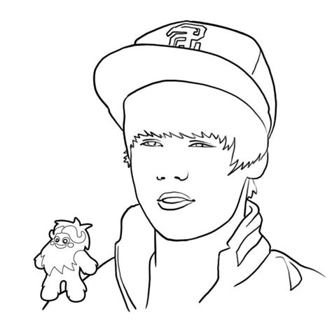 Justin Bieber 122433 (Celebrities) Printable coloring pages