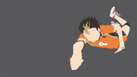 Shoyo hinata.from haikyuu illustration, anime haikyuu!!, hinata shouyou, kageyama tobio, azumane asahi, nishinoya yuu. Nishinoya Wallpapers - Wallpaper Cave