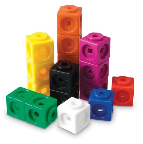 Les Cubes Mathlink Hoptoys Cube Learning Resources Math Manipulatives