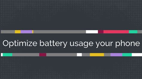 How To Optimize The Battery Your Android Phone Youtube