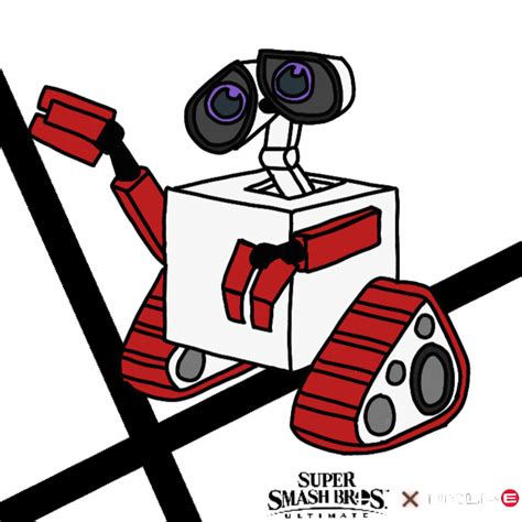 Smash Art Stylish 42 Rob The Robot X Walle By Batkmesser2002 On