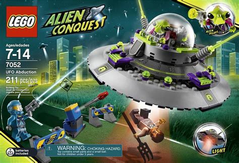 Lego Alien Conquest Ufo Abduction Toy Brix And Blox